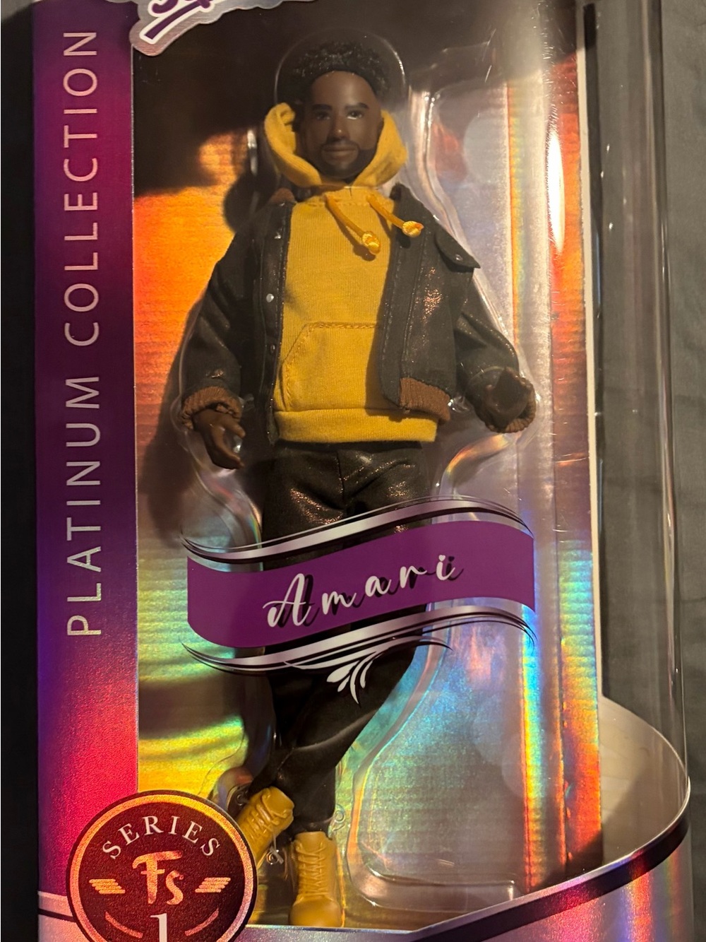 Amari Platinum Collection‎ Fashion Doll in Yellow Hoodie